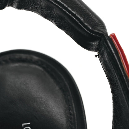 Louis Vuitton Calfskin Allure Slingback Pumps 37 Black 9 of 9