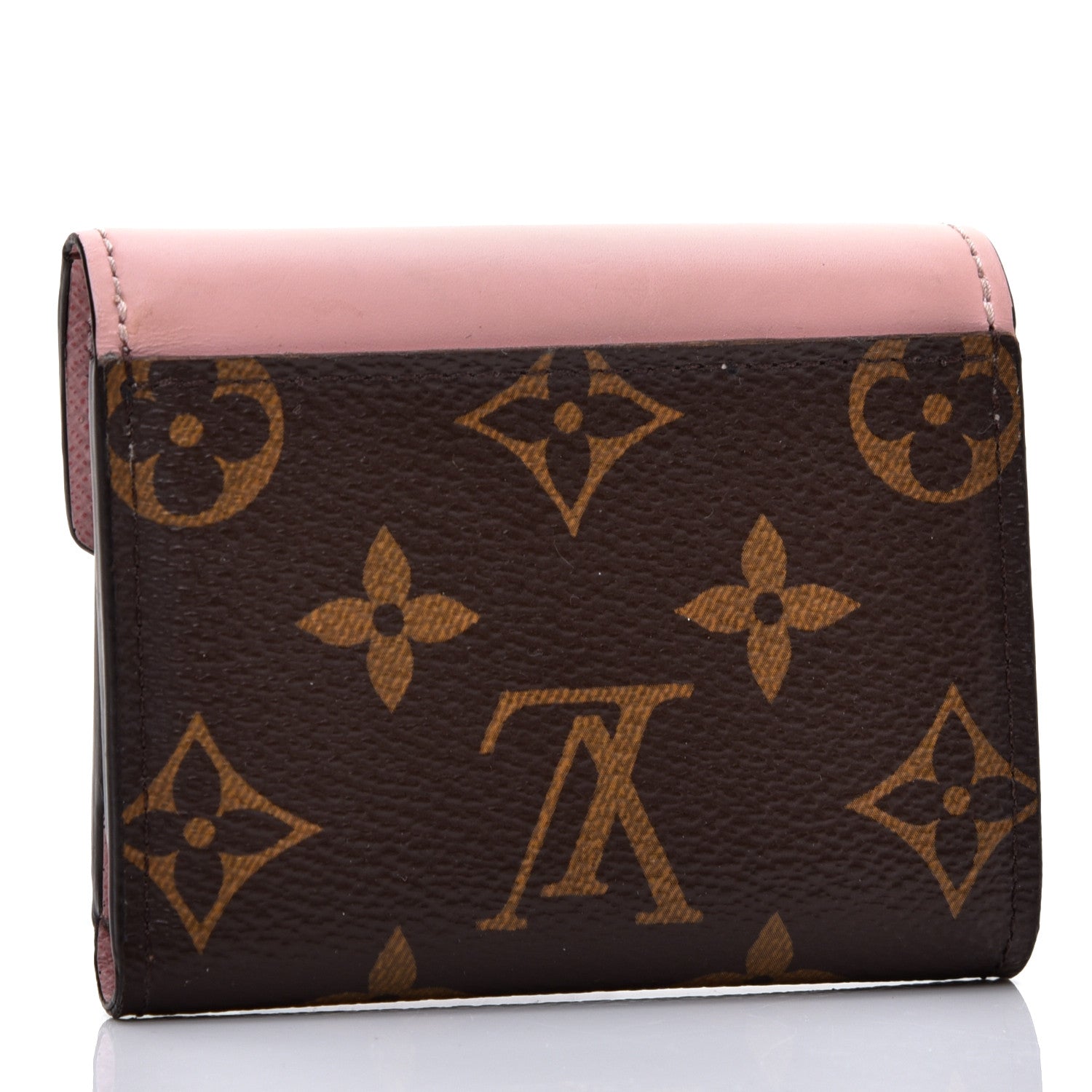 Louis Vuitton Monogram Zoe Wallet Rose Ballerine 3 of 6