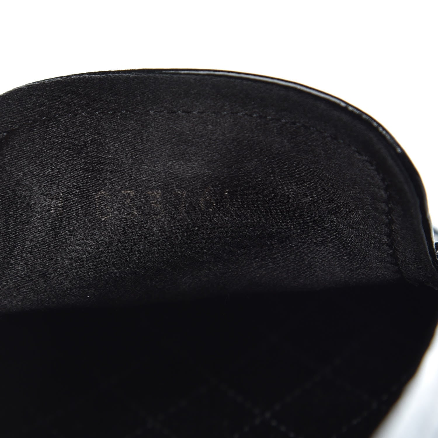 Chanel Patent Crackled Calfskin CC Mocassin Loafers 41 Black 7 of 9