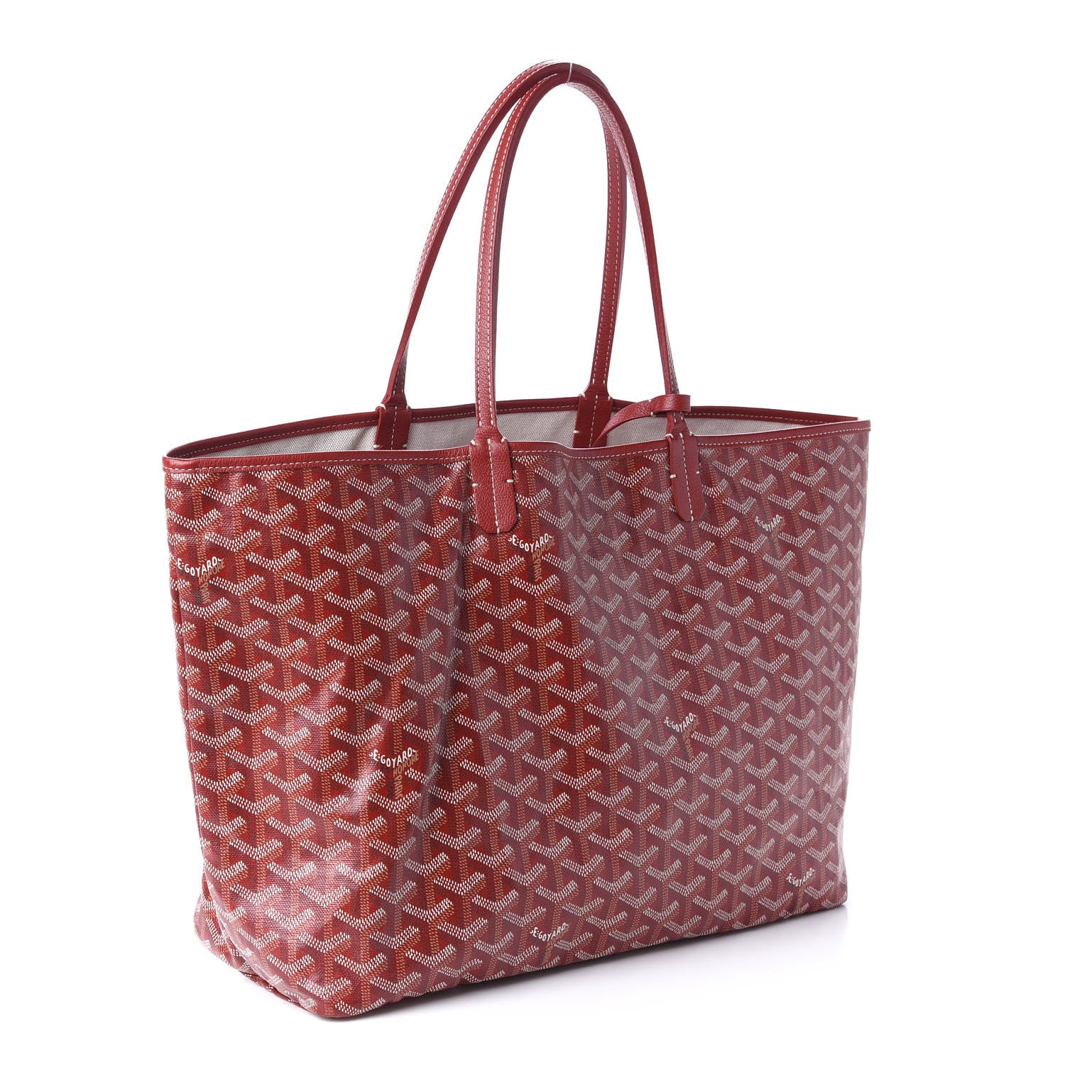 Goyard Goyardine Saint Louis PM Red 3 of 9