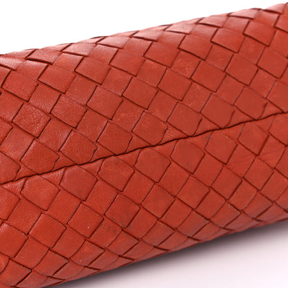 Bottega Veneta Nappa Intrecciato Cosmetic Case Red 16 of 22
