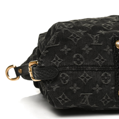 Louis Vuitton Denim Neo Cabby MM Black 8 of 13