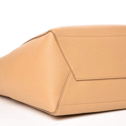 Celine Soft Grained Calfskin Sangle Bucket Bag Cumin 5 of 9