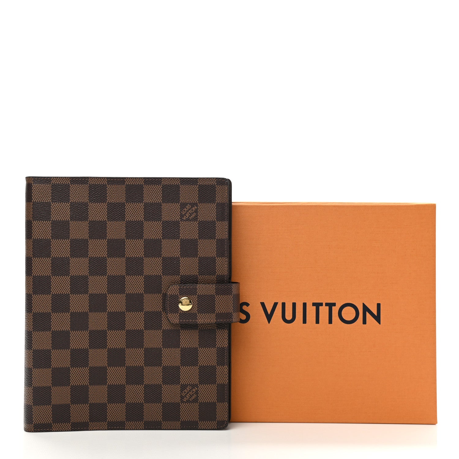 Louis Vuitton Damier Ebene Large Ring Agenda Cover 7 of 7