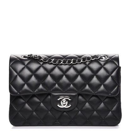 Chanel Lambskin Quilted Small Double Flap Black 1 of 7