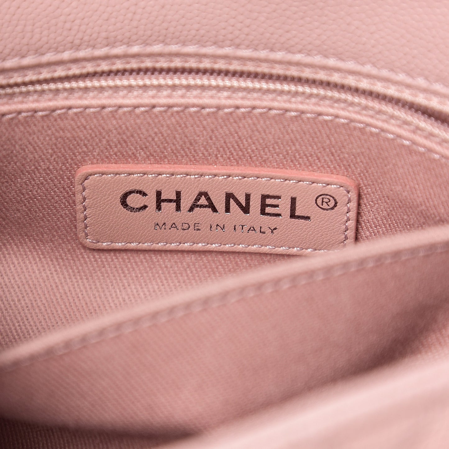 Caviar Quilted Mini Coco Handle Flap Pink