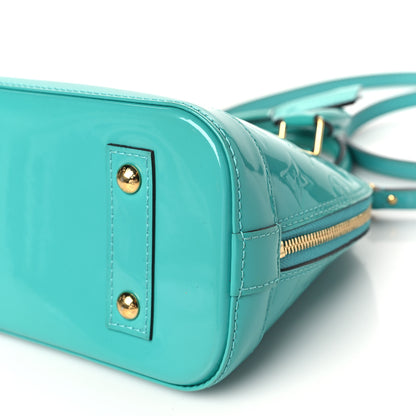 Louis Vuitton Vernis Alma BB Turquoise 9 of 9