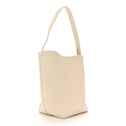 The Row Grained Calfskin Medium N/S Park Tote Ivory 4 of 23