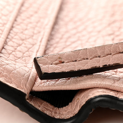 Gucci Cellarius Calfskin Blind for Love Card Case Wallet Perfect Pink 14 of 27