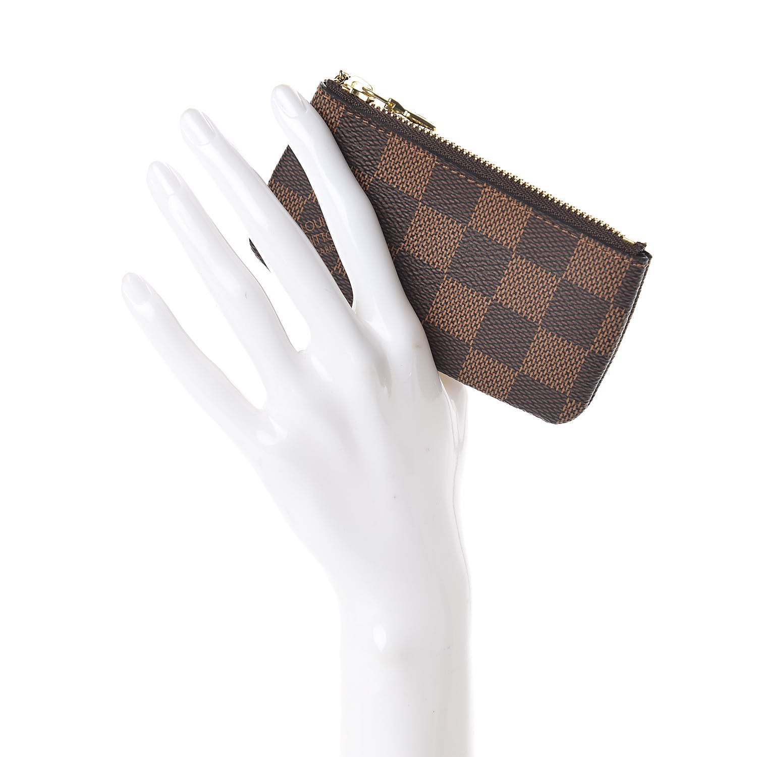 Louis Vuitton Damier Ebene Key Pouch 2 of 7