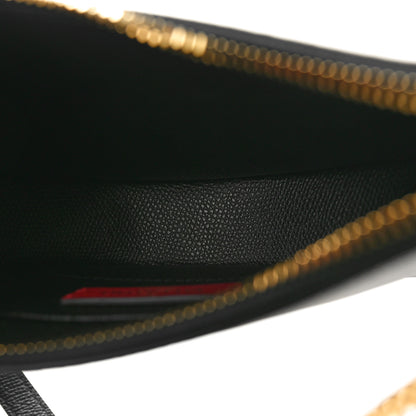 Valentino Garavani Grainy Calfskin Mini Vlogo Hobo Bag Black 4 of 8