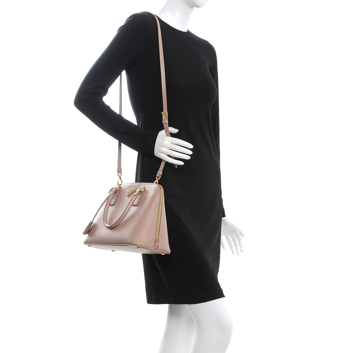 Prada Saffiano Lux Medium Promenade Tote Cammeo 2 of 9