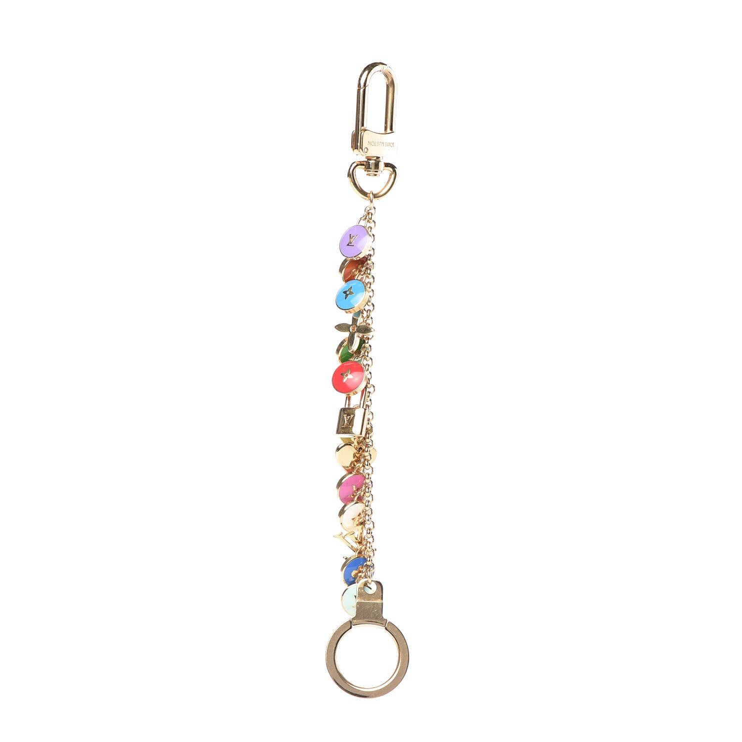 Louis Vuitton Pastilles Key Chain Bag Charm Multicolor 3 of 6