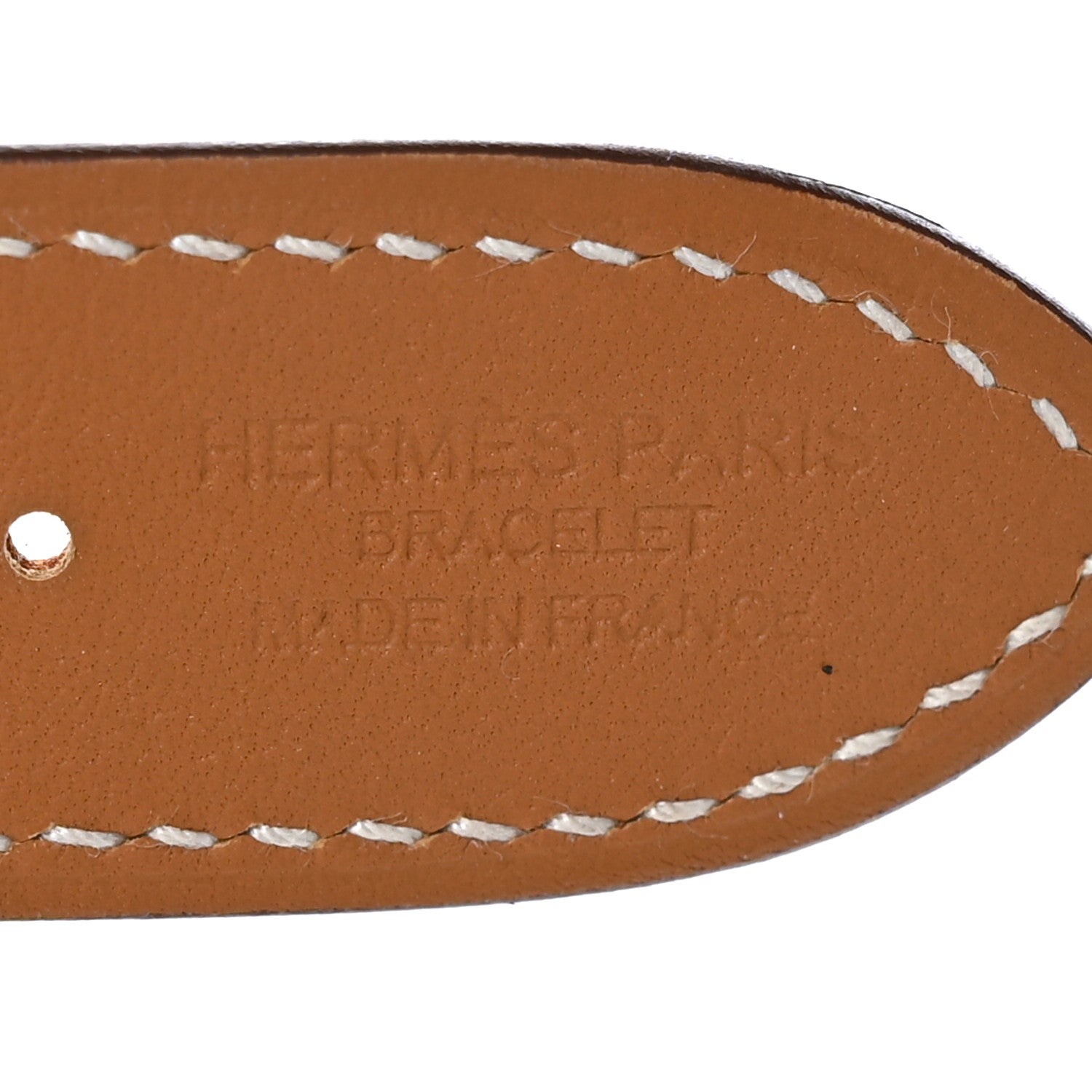 Hermes Barenia 44mm Apple Watch Single Tour Band Fauve 4 of 4
