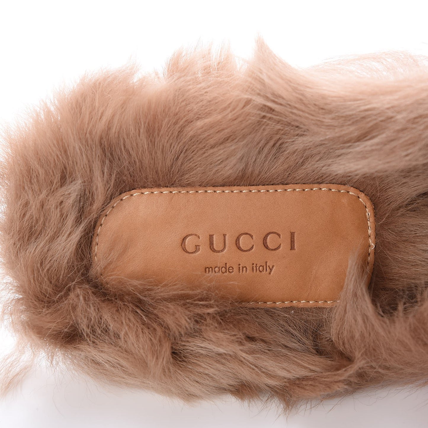 Velvet Fur Womens Princetown Slippers 39 Hibiscus Red
