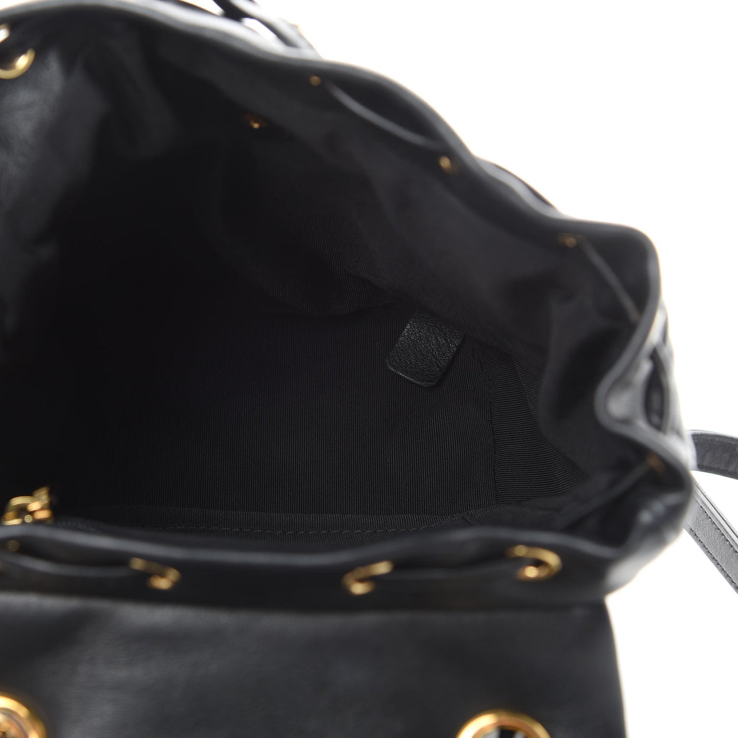 Calfskin Quilted Mini Urban Spirit Backpack Black