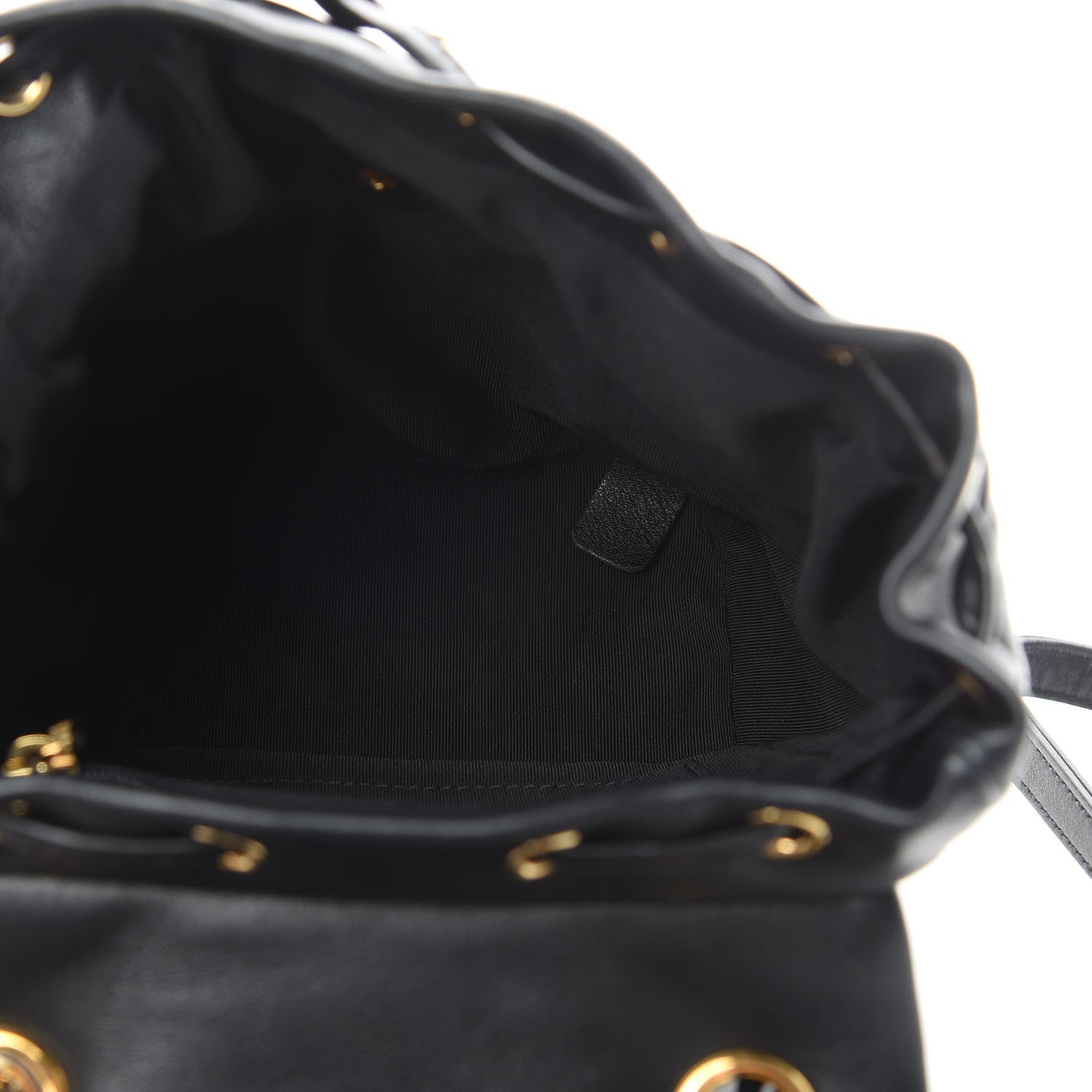 Chanel Calfskin Quilted Mini Urban Spirit Backpack Black 4 of 12