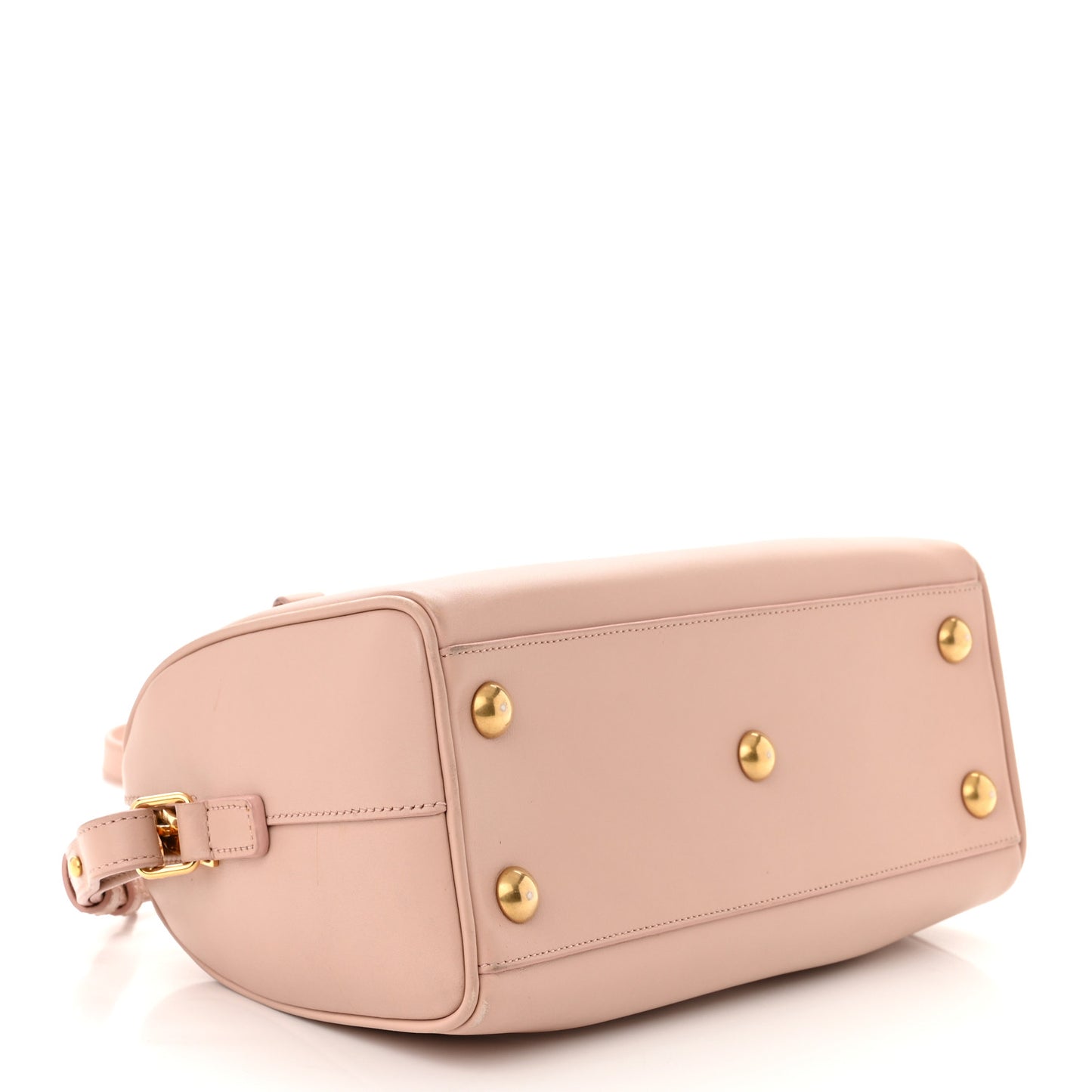 Calfskin Classic Baby Duffle Peach