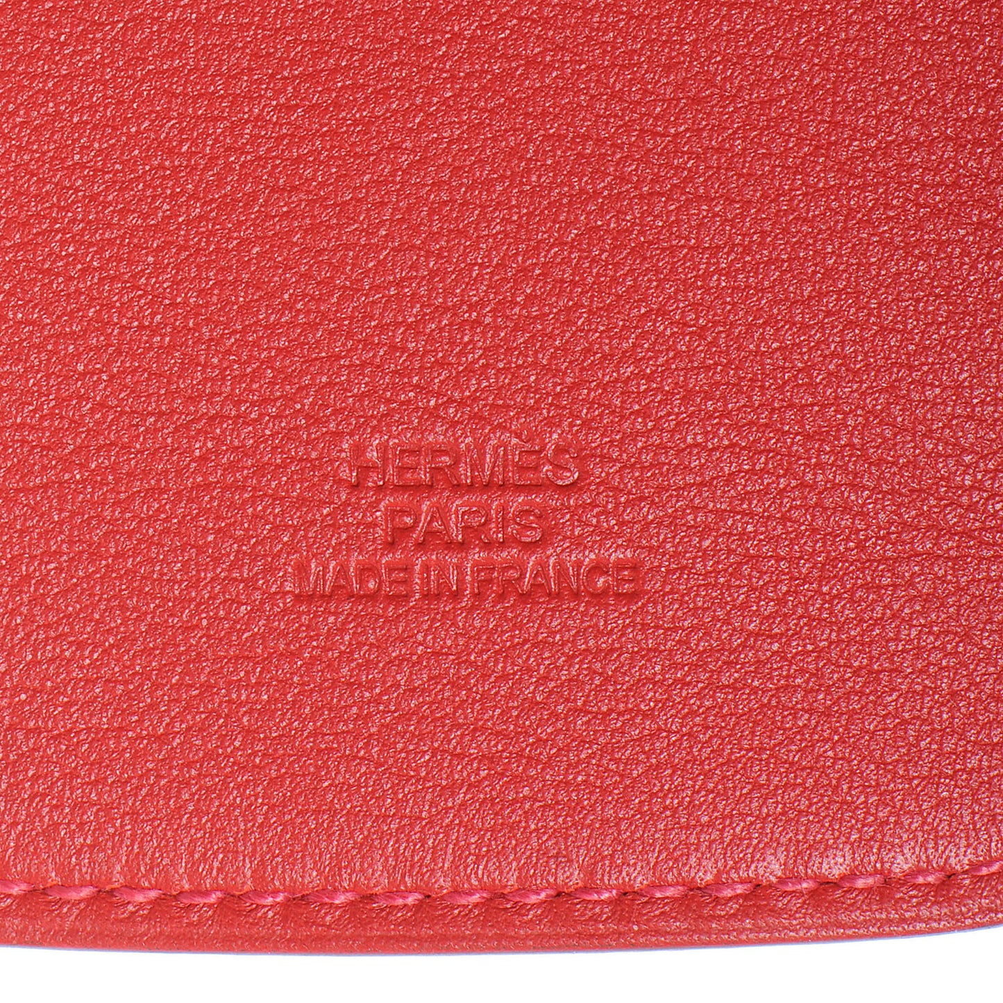 Swift Leather iPhone 4 4S Case Vermillion and Orange