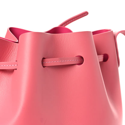 Mansur Gavriel Calfskin Mini Bucket Bag Blush 11 of 11