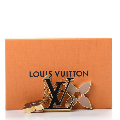 Louis Vuitton Fleur De Monogram Bag Charm Dore 5 of 5