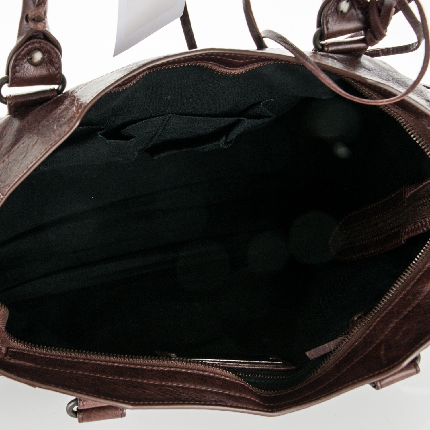 Balenciaga Agneau Classic Hardware City Cigare Fonce 5 of 6