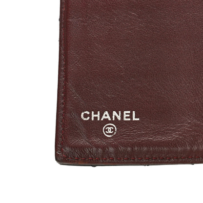 Chanel Lambskin Quilted Large Flap Wallet Black 6 of 12