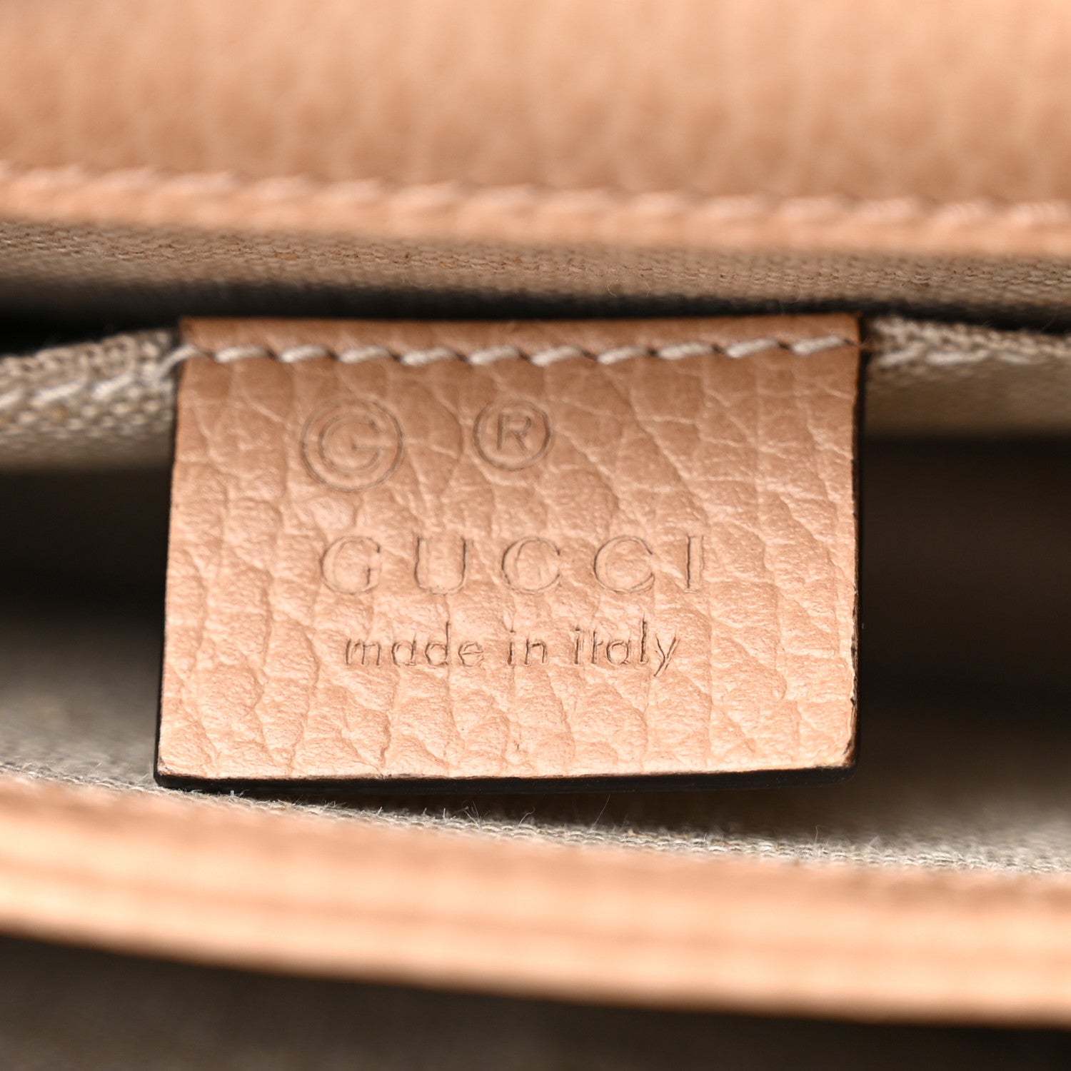 Gucci Dollar Calfskin Small Interlocking G Shoulder Bag Camelia 6 of 10
