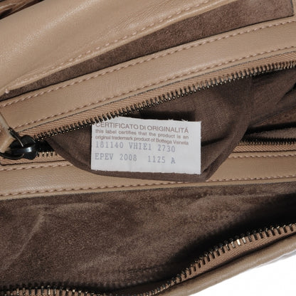 Bottega Veneta Nappa Snakeskin Intrecciato Maxi Veneta Tiger Print Hobo Maple 8 of 8