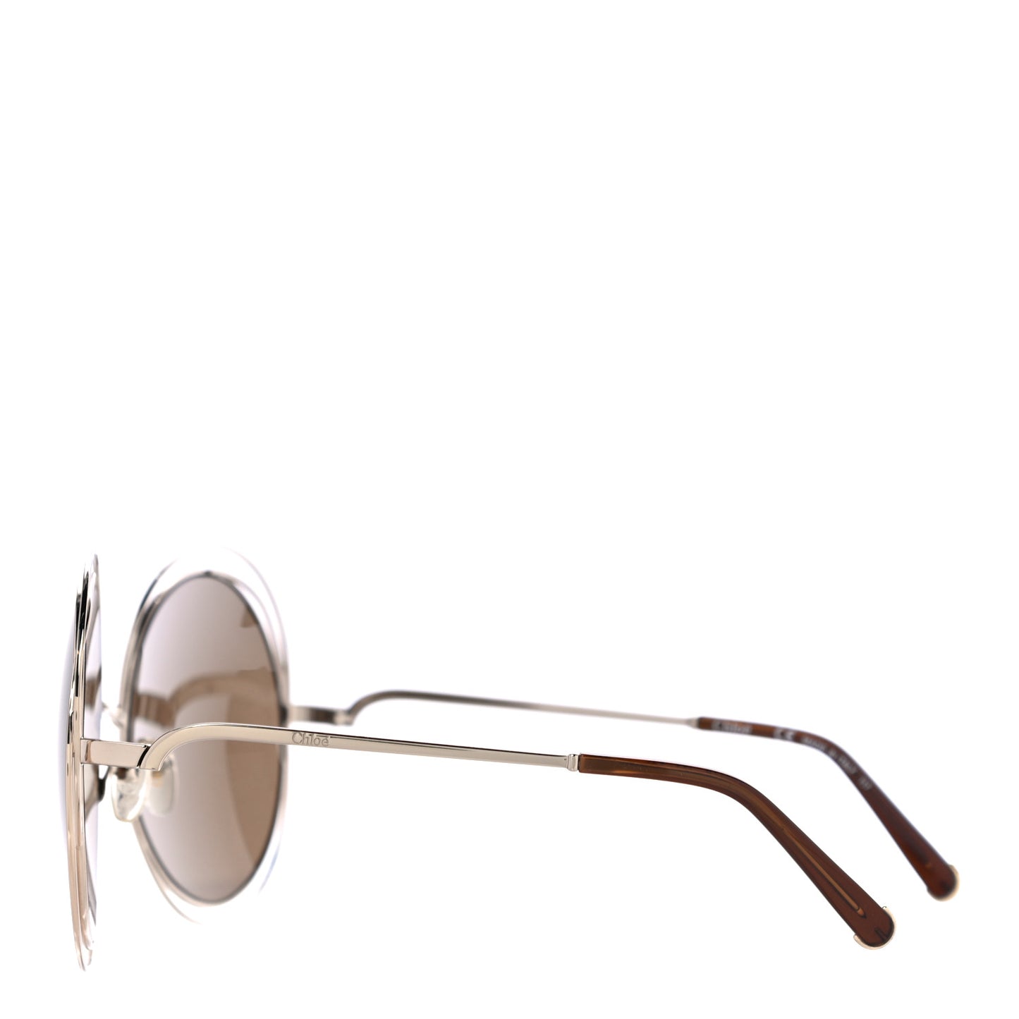 Oversized Round Carlina Oversized Round Sunglasses CE114S Gold