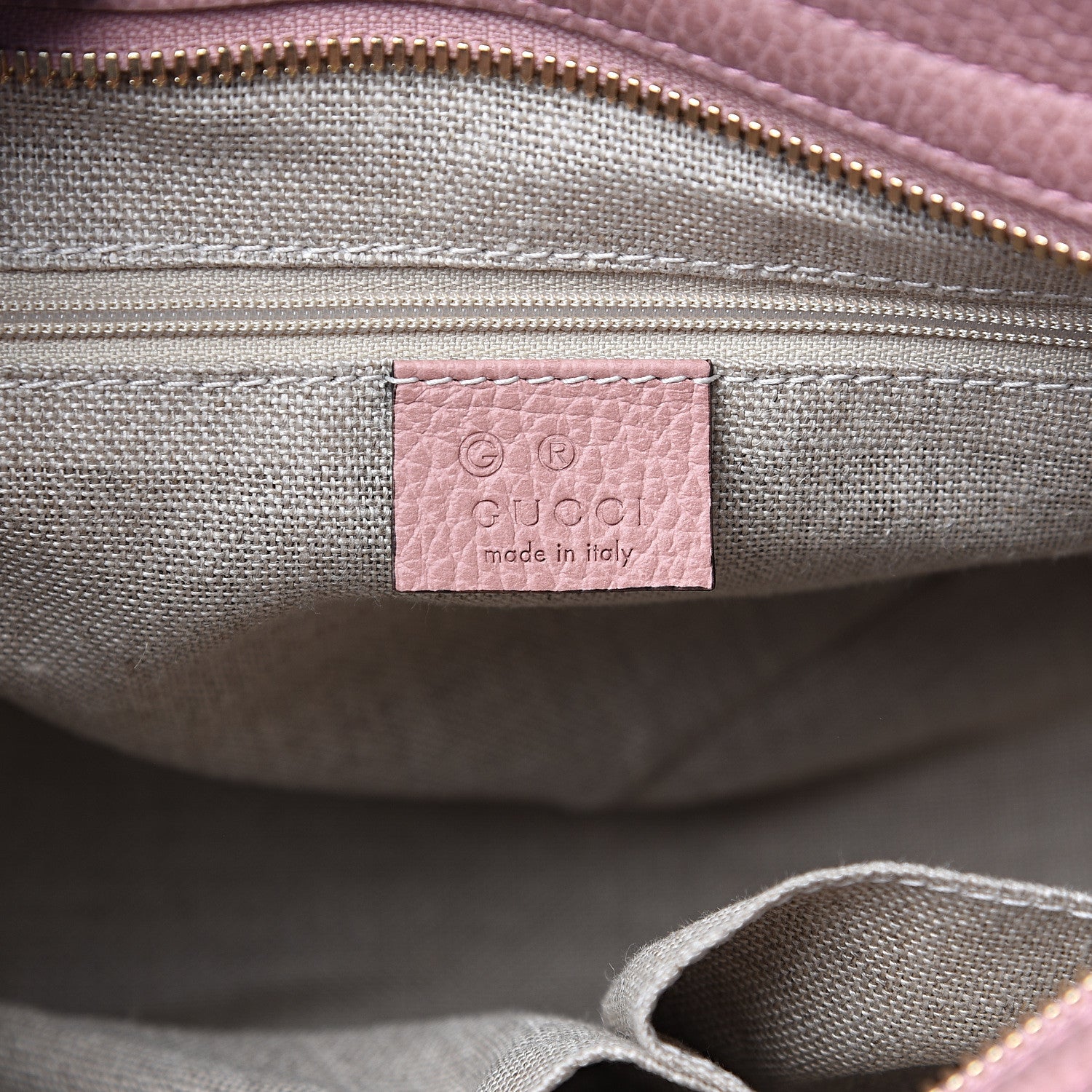 Gucci Monogram Small Bree Tote Beige Soft Pink 5 of 8