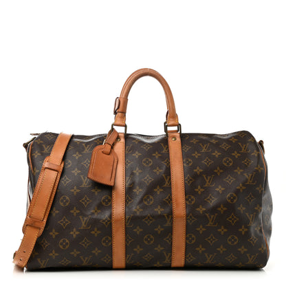 Louis Vuitton Monogram Keepall Bandouliere 45 1 of 16