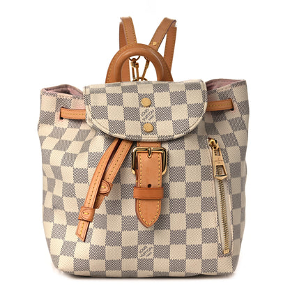 Louis Vuitton Damier Azur Sperone BB Backpack 1 of 8