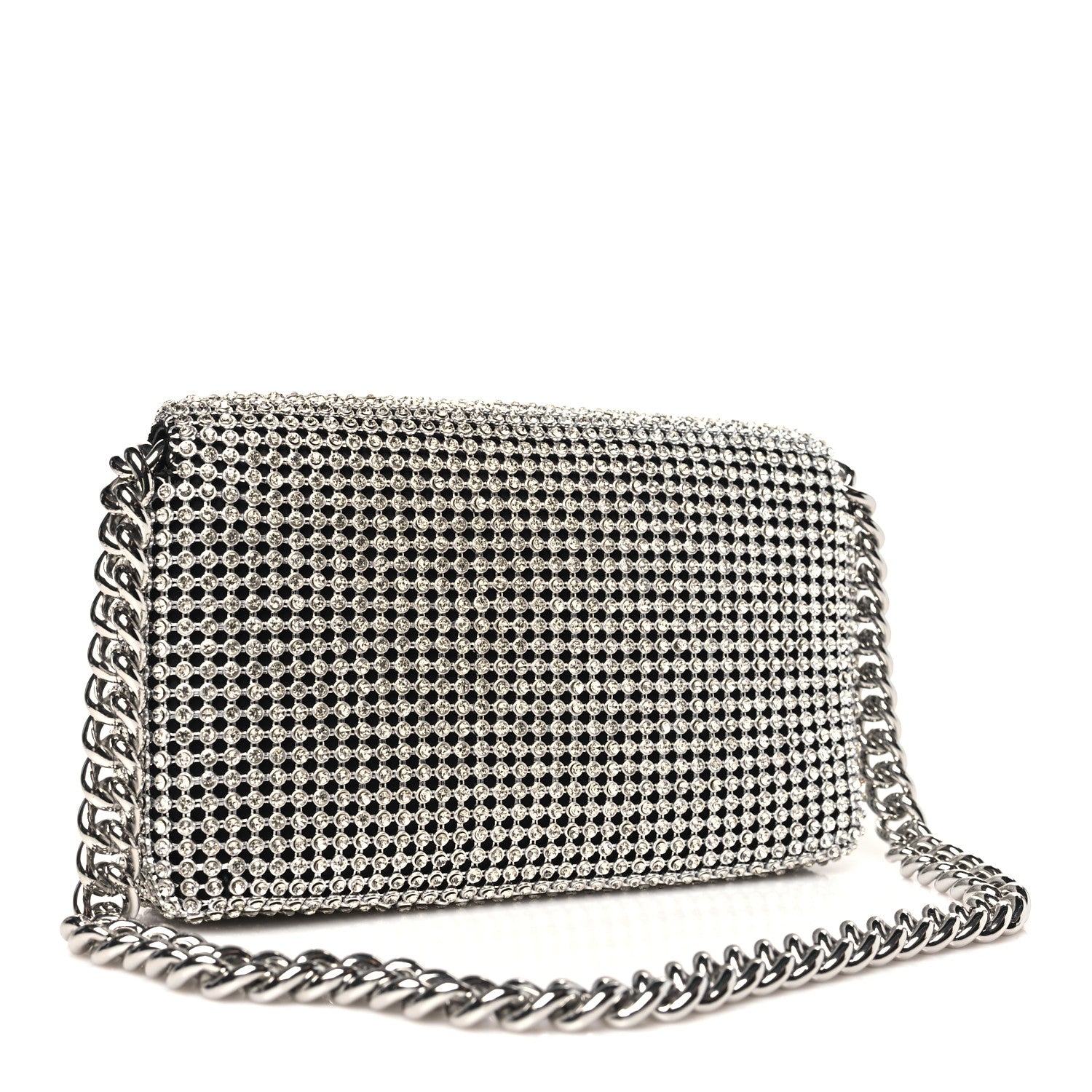 Marc Jacobs The Rhinestone J Marc Mini Shoulder Bag Silver 2 of 10