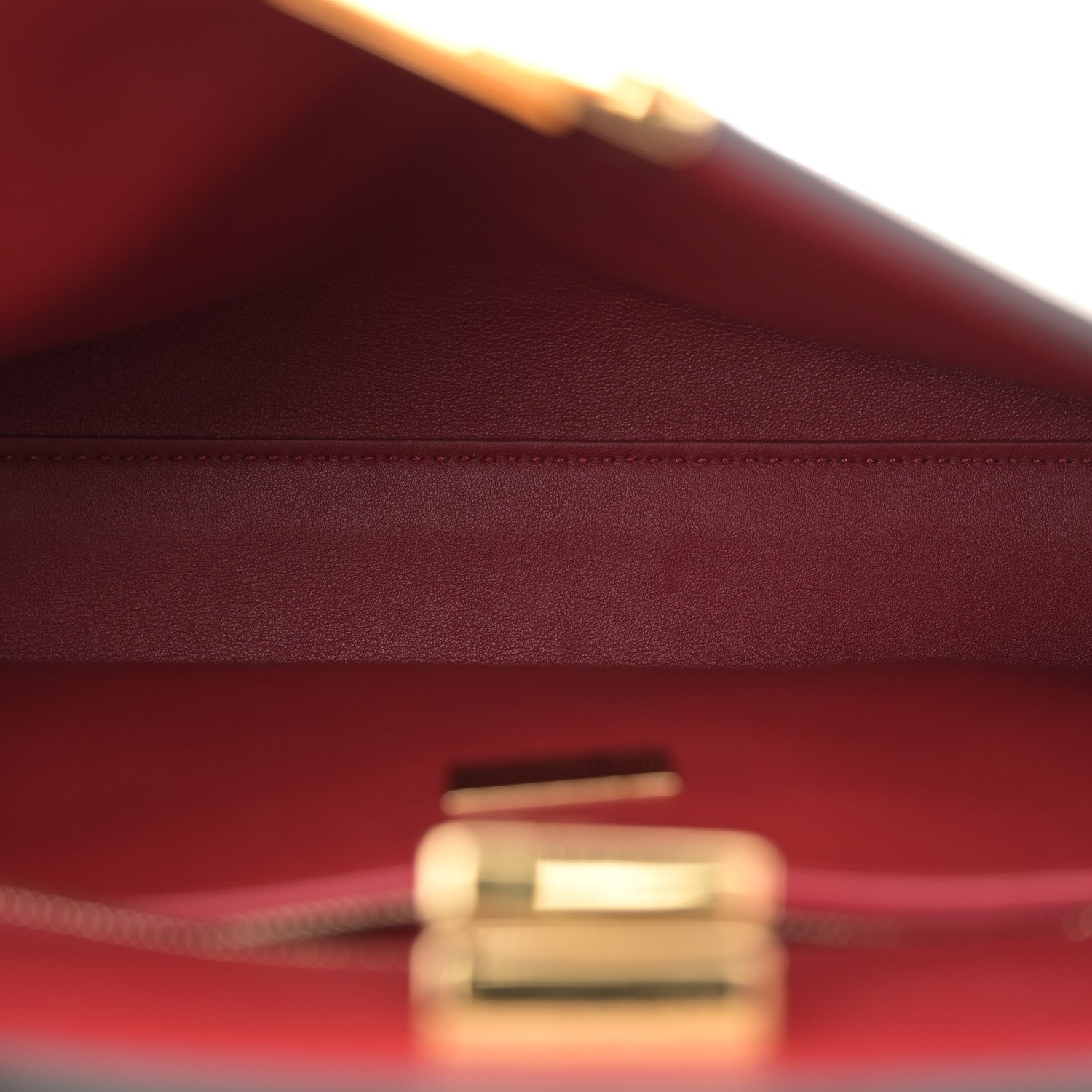 Fendi Vitello Tahiti Burro Bi-Color Medium Peekaboo Iconic Essentially Satchel Camelia Fragola Dark Blue 5 of 11