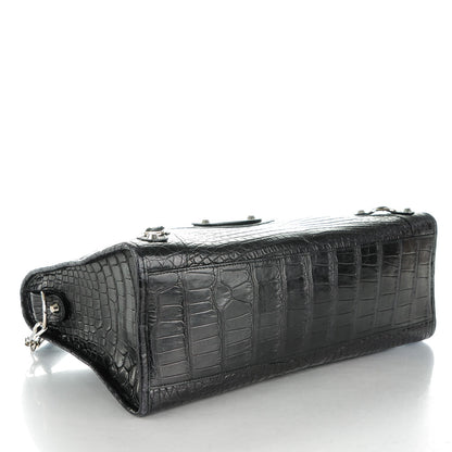 Balenciaga Crocodile City Black 4 of 8