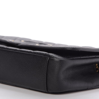 Chanel Caviar Quilted Medium CC Filigree Flap Black 7 of 10