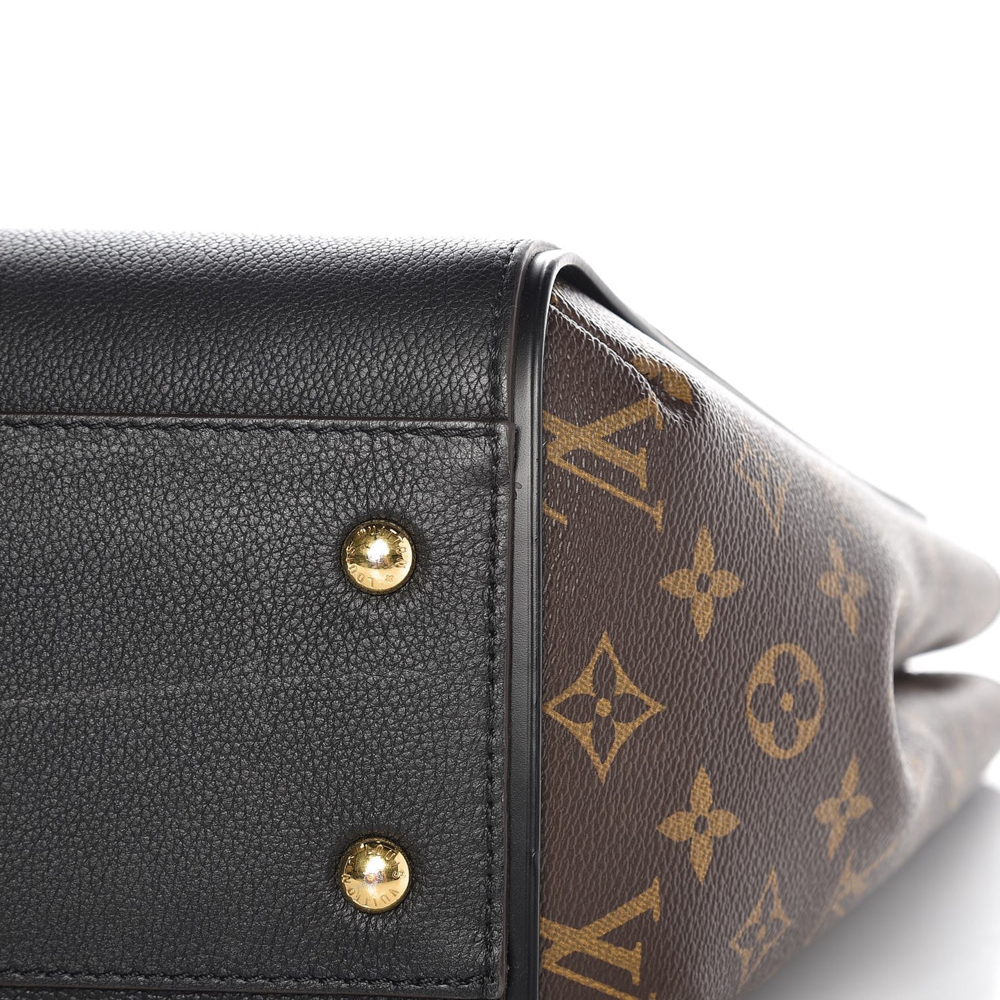 Calfskin Monogram Kimono Tote Black