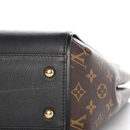 Louis Vuitton Calfskin Monogram Kimono Tote Black 8 of 8