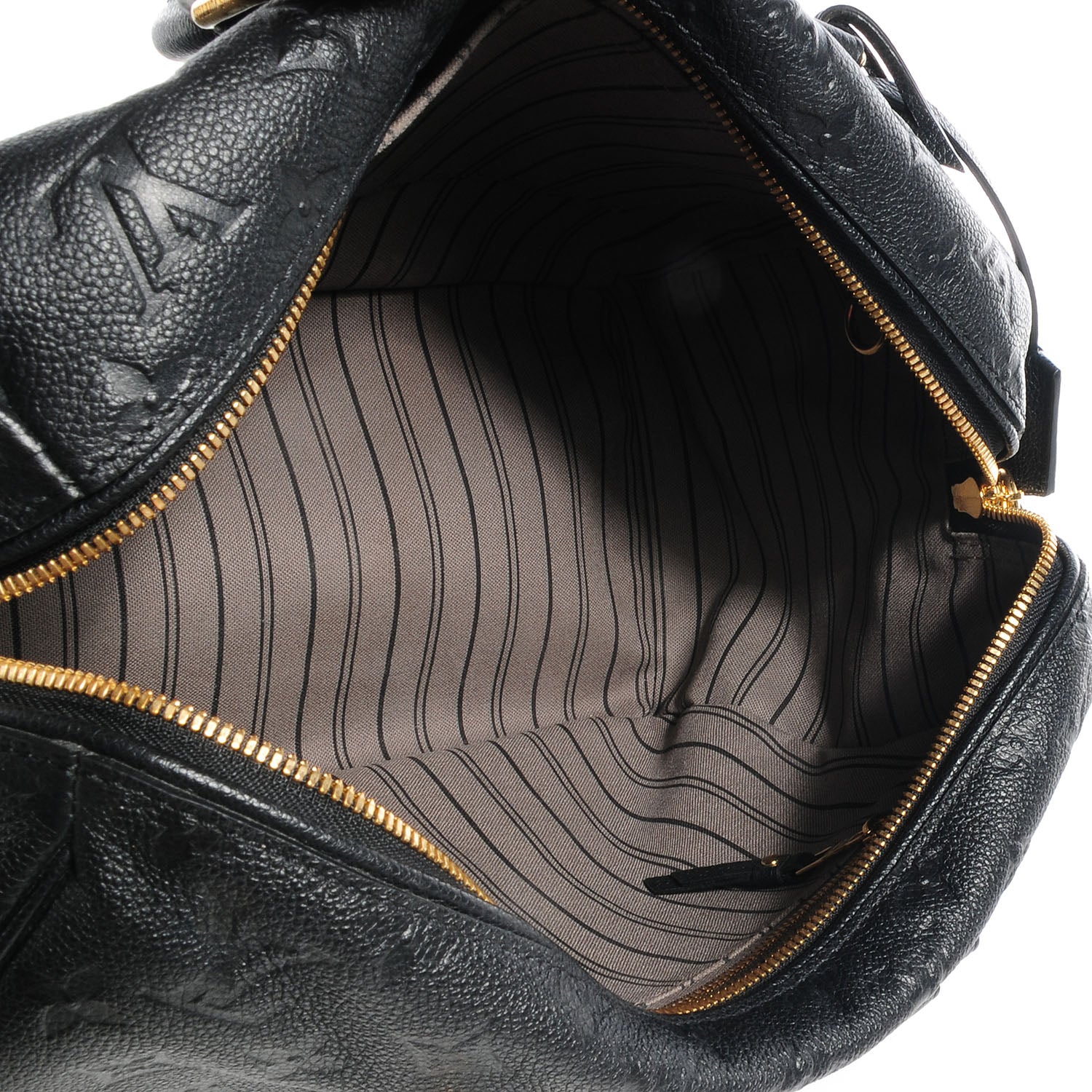 Louis Vuitton Empreinte Speedy Bandouliere 30 Black 5 of 7