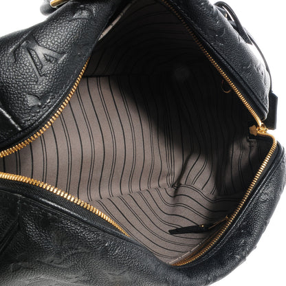 Louis Vuitton Empreinte Speedy Bandouliere 30 Black 5 of 7
