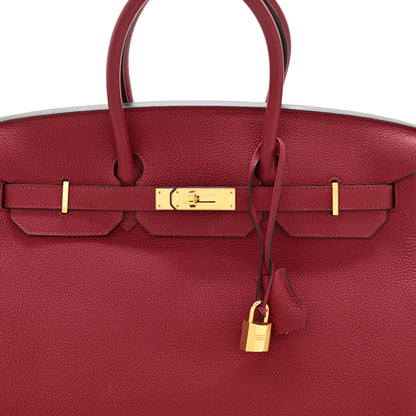 Hermes Togo Birkin 35 Rouge Grenat 8 of 18