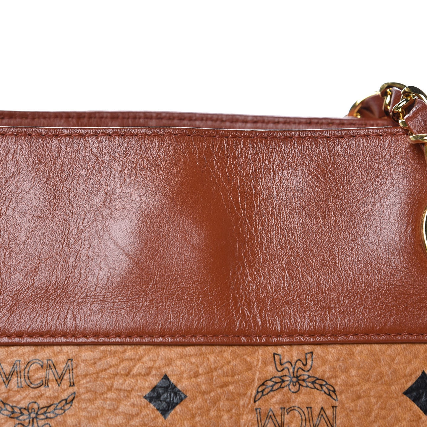 Visetos Shopping Tote Cognac