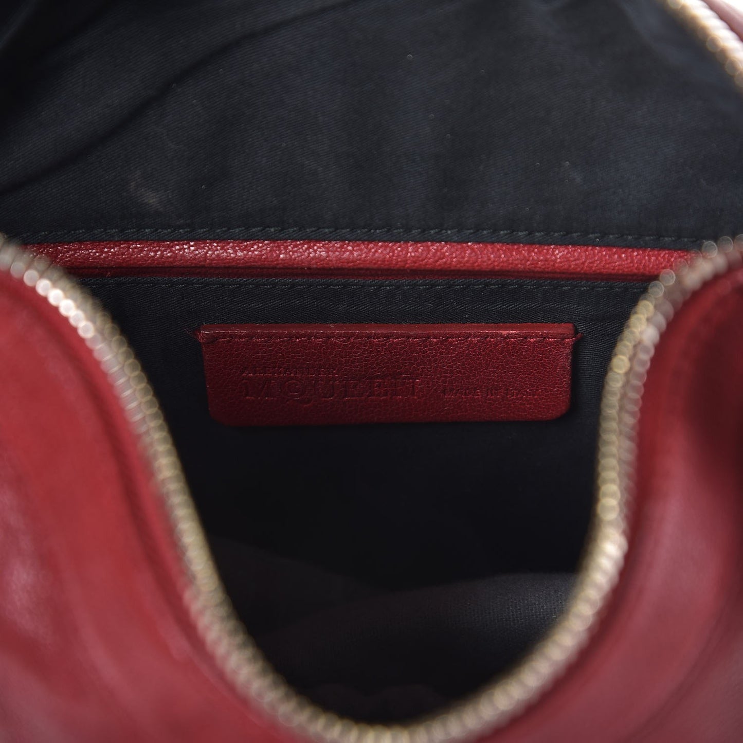 Calfskin De Manta Clutch Red