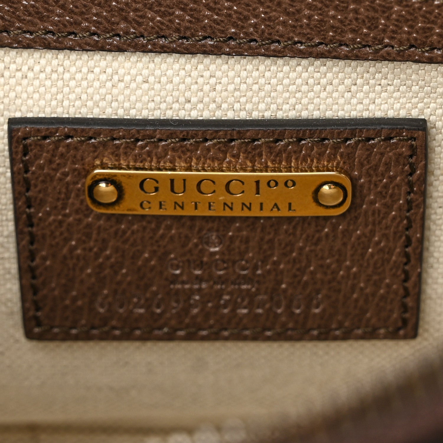 Gucci Textured Dollar Calfskin Gucci 100 Aria Belt Bag 80 32 New Acero Multicolor 5 of 8