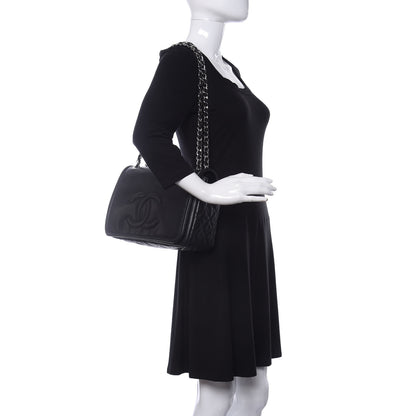 Chanel Caviar Large Timeless CC Flap Black 2 of 11