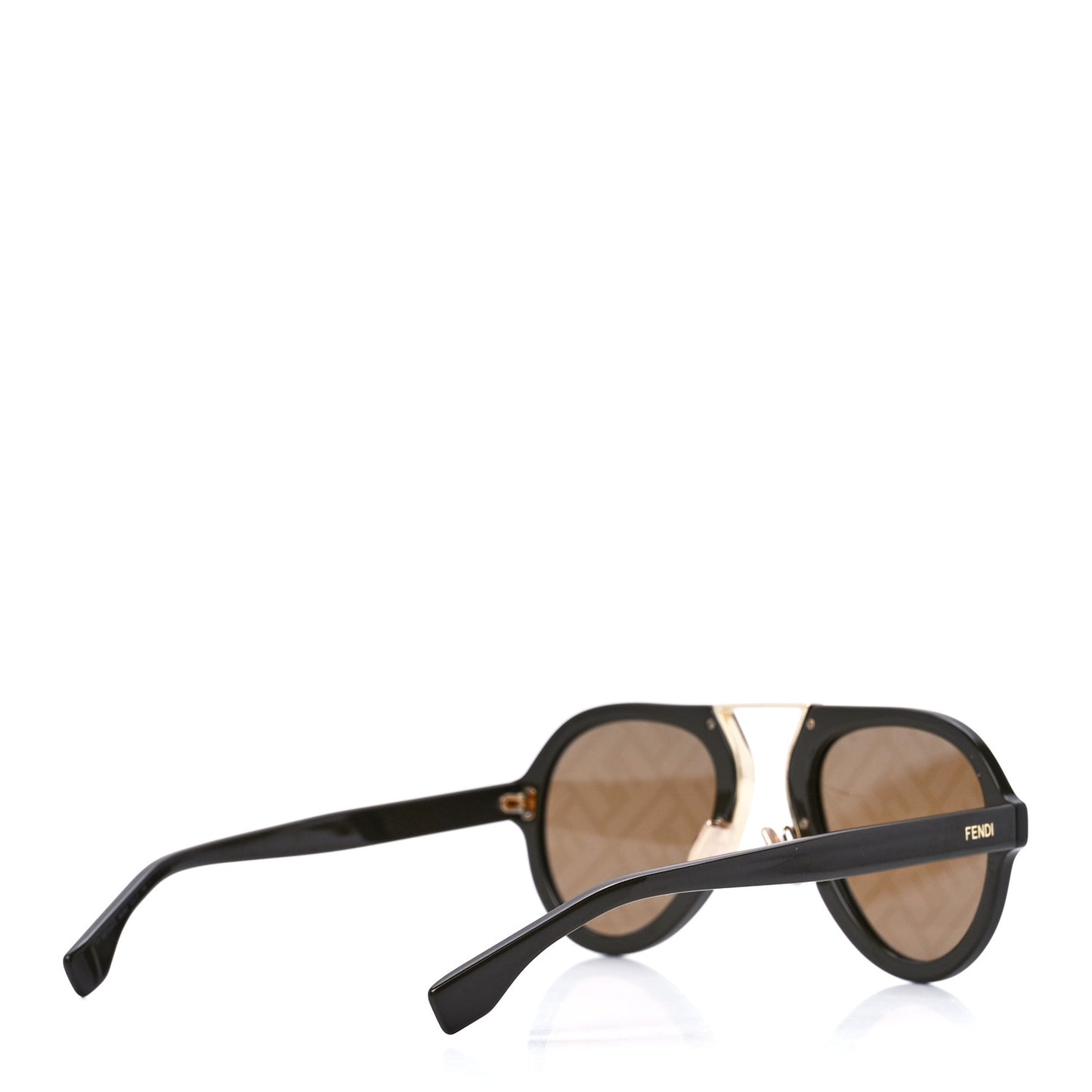 Acetate FF Aviator Sunglasses FF M0104/S Brown
