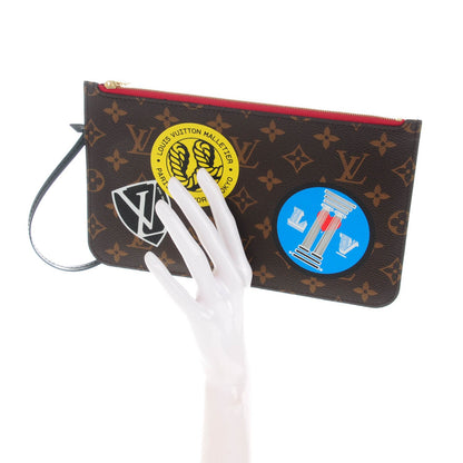 Louis Vuitton Monogram World Tour Neverfull MM GM Pochette 2 of 8