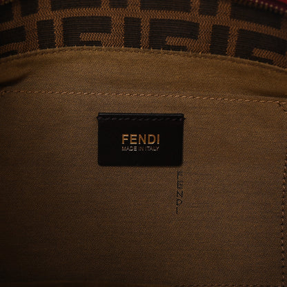 Fendi Zucca Small Chef Shopping Tote Tobacco Granada 5 of 9