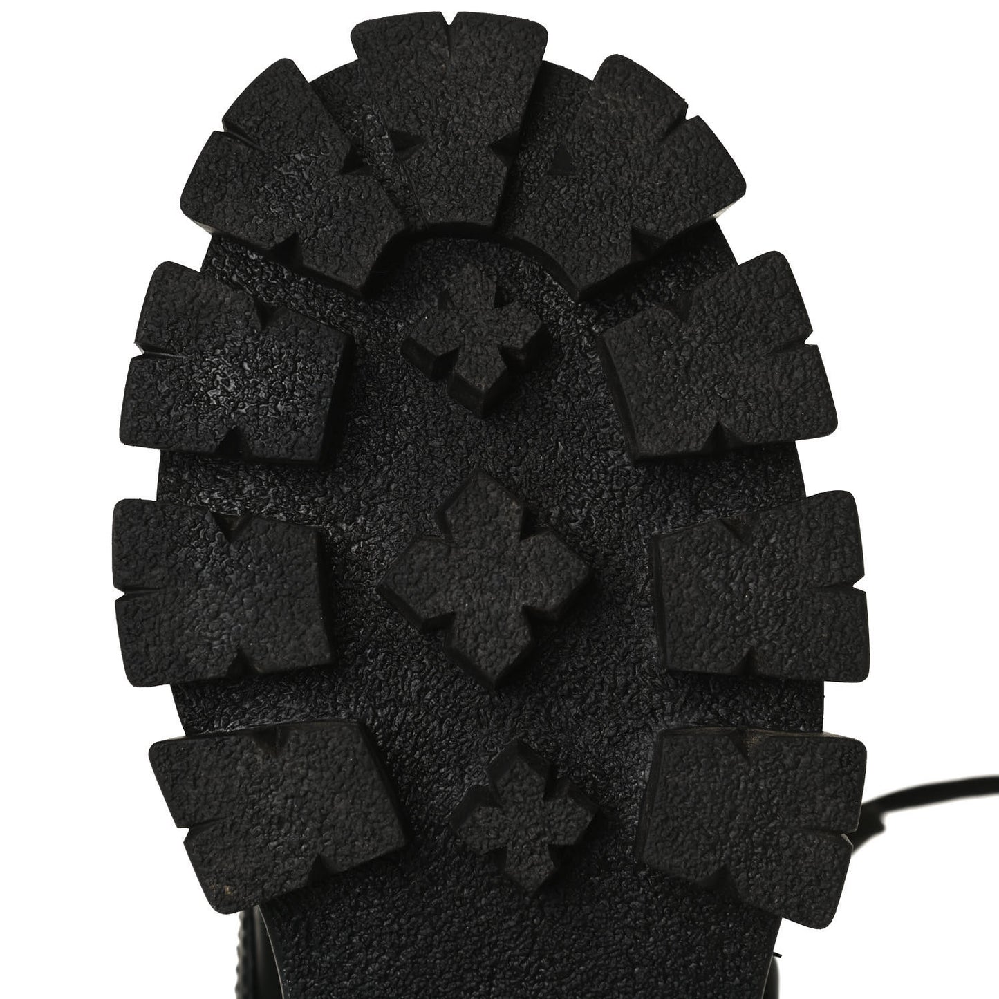 Spazzolato Rois Nylon Metal Triangle Logo Monolith Pouch Pocket 55mm Boots 37.5 Black